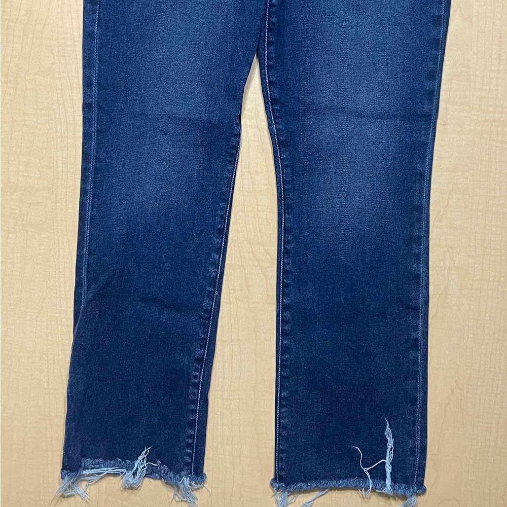 Frank and Eileen Dark Wash Raw Hem Cork Jeans Size 30 - Picture 5 of 12